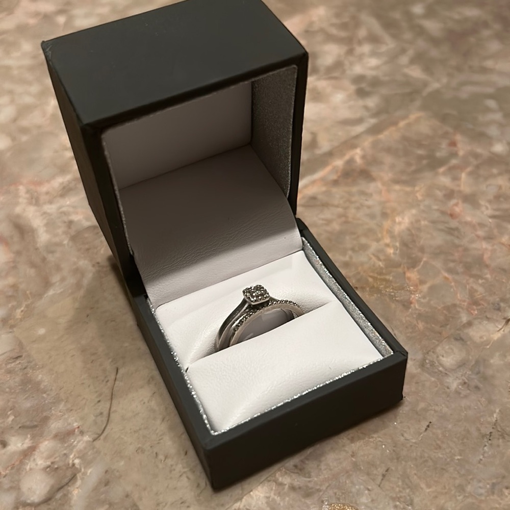 Diamond Engagement and Ring Band